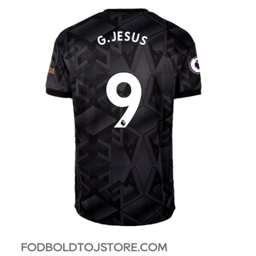 Arsenal Gabriel Jesus #9 Udebanetrøje 2022-23 Kortærmet